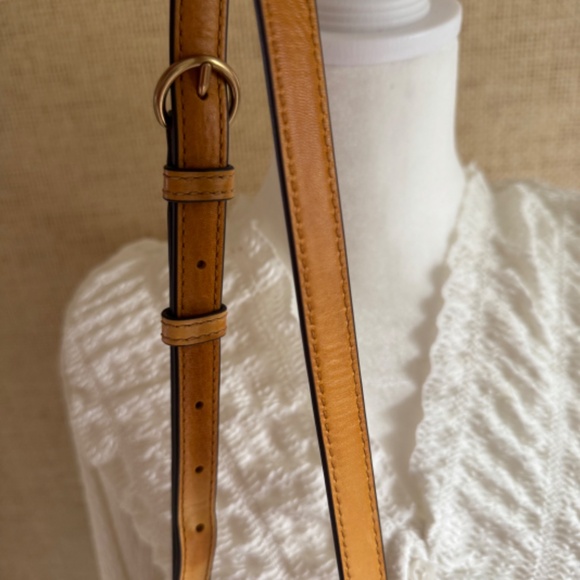 Tory Burch Kira Butter Yellow Patchwork Satchel - Picture 11 of 12